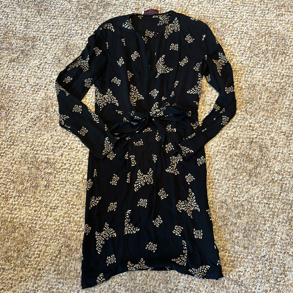 Stella McCartney Silk Butterfly Dress W 4